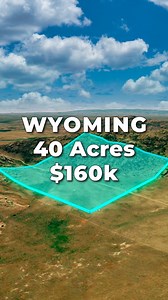 797K views · 10K reactions | 40 Acres of LAND for SALE in WYOMING...
