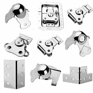 [Hot Item] Flight Case Hardware Flight Case Accessories Parts Plywood Wheel Extrusion Lock Handle Extrusion Caster