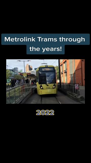 Exploring the Evolution of Metrolink Trams in Manchester