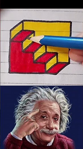 3d stairs #art #drawing #puzzle