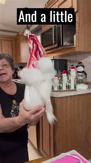 Santa Gnome Craft for The Holidays!