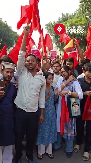AISA Joins INDIA Bloc's Protest In Delhi