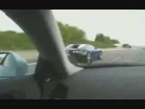 Veyron vs ssc aero drag race BBC top gear