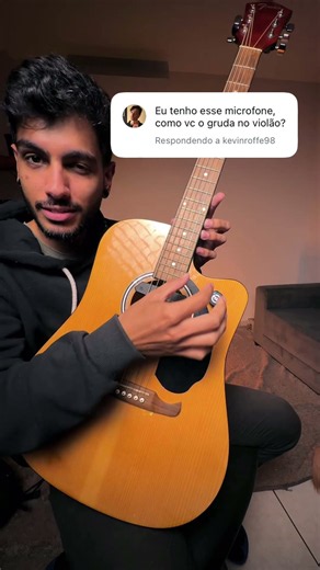 O jeito CERTO de prender o Lark M2 no violão 🎸
