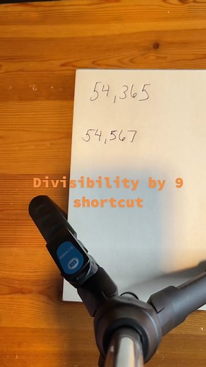 Divisibility by 9 shortcut #divisibilityrules #math #9