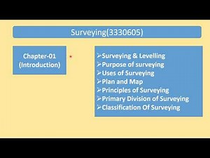 1. Introduction of surveying