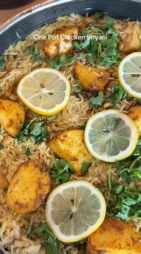 Best one-pot chicken biryani 🍗🍚🔥 aromatic, flavor-packed & easy 😭✨ biryani done right 💯🍽️