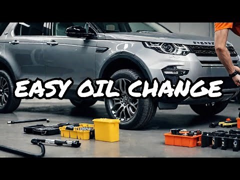 DIY Land Rover Discovery Sport Oil Change Made Simple