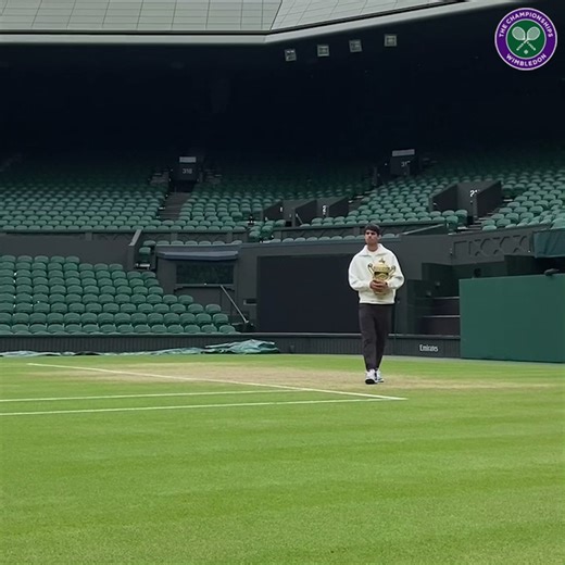 772K views · 10K reactions | A moment alone on Centre Court  #Wimbledon | Wimbledon | Facebook