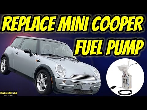 How To Replace Mini Cooper Fuel Pump @BukesWorld