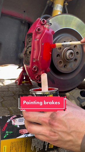 DIY Front Brake Painting Tutorial