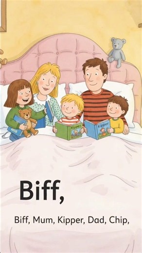 Six in a Bed | Oxford Reading Tree Story Animation 🛏️✨ #ORTReading #shorts
