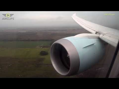 Air Canada B787-9 Dreamliner Buenos Aires landing, great views! [AirClips]