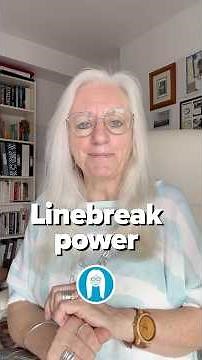 Line breaks - the poet's secret weapon!