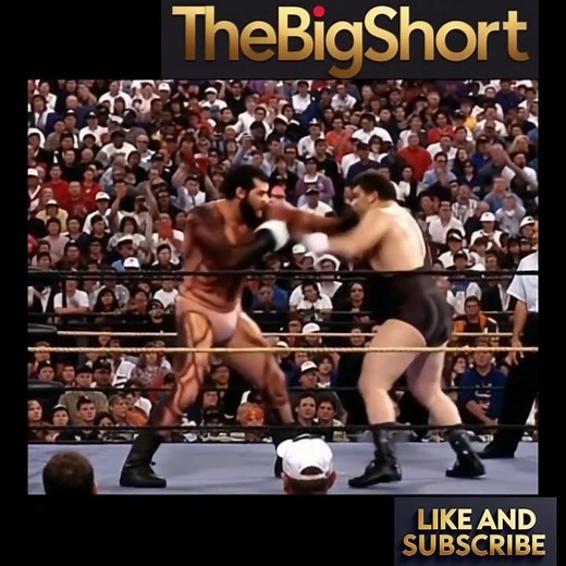 Andre the Giant Fights Giant Gonzales! #shorts