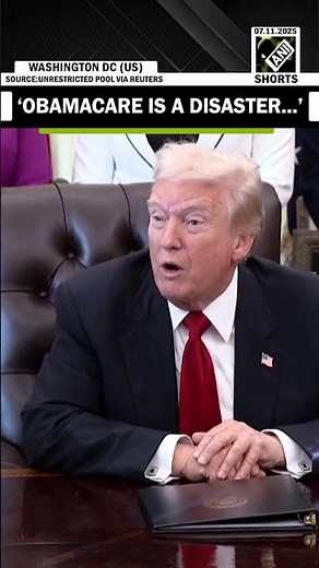 US Prez Trump blast Obamacare as 'premiums rise again', bats for affordable healthcare