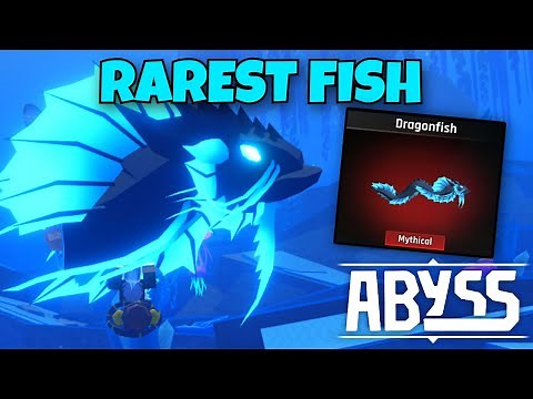 Catching The RAREST Fish In Abyss! (Roblox)