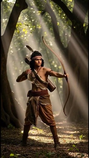 Eklavya The Student Who Learned Without a Guru#virol #motivation #bhagavadgita #viralshorts