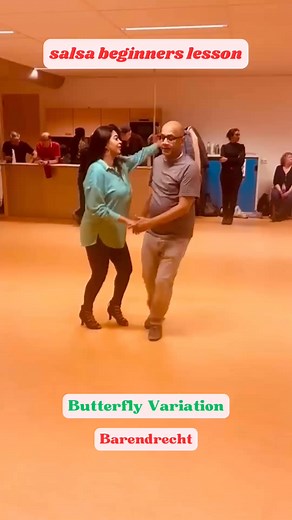 Salsa beginners lesson. Butterfly variation. #rotterdam #rotterdamzuid #barendrecht #rhoon #Ridderkerk | Salsa Suriharold