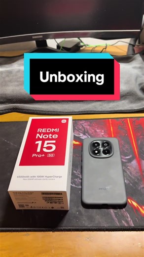 Unboxing del Xiaomi Redmi Note 15 Pro 5G