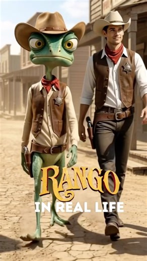 What If Rango Characters Were Real Humans? 🤯#rango #aiart #shorts