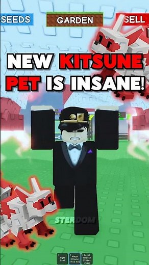 Is the NEW Kitsune Pet worth it? 🤔 #growagarden