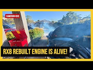 Installing the Renesis RX8 Rebuilt Engine For Boost & First Start
