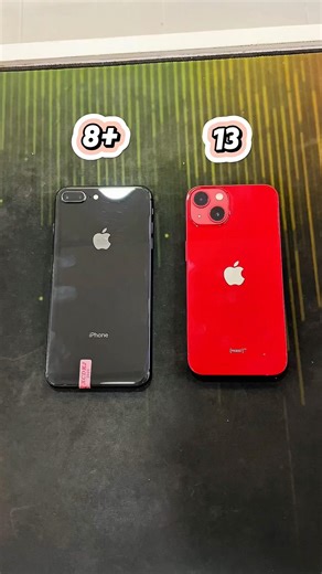 iPhone 8+ Vs iPhone 13 || Reboot Up Speed Test! #shorts