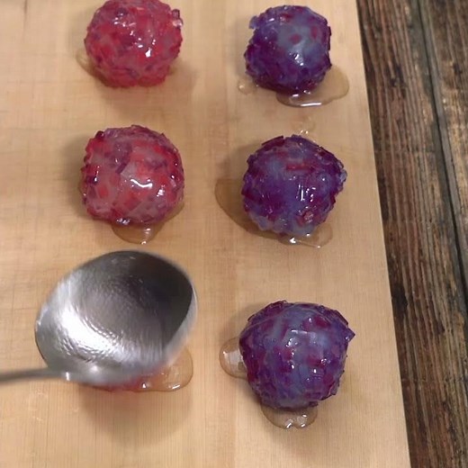 赤・青・紫の可愛い和菓子 あじさいゼリー ｜和食のレシピ集