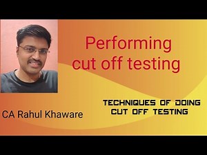 Cut off testing / Audit kaise kare #Audit #audit #cutoff #auditor