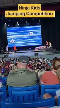 Ninja Kids Jumping Competition