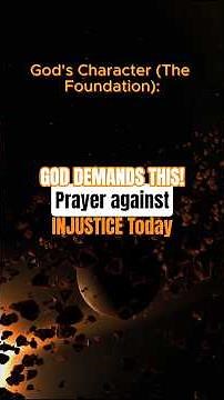 A Prayer for Justice & Mercy: Speaking Out Against Injustice & Defending the Oppressed