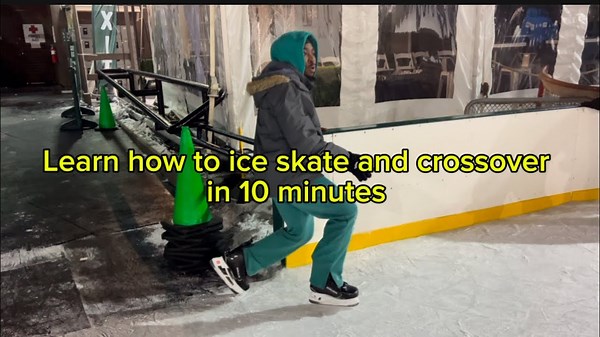 Learn how to ice skate in less than 10 minutes