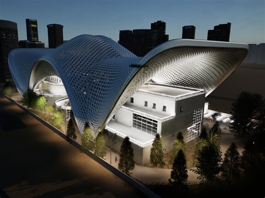 Contemporary Art Museum with digital architecture approach