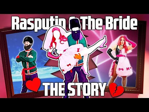 RASPUTIN & THE BRIDE (Hot N Cold) ❤️💔 Dancing to ALL SONGS of their Just Dance lore story