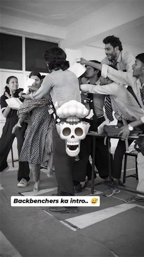 Backbencher ka intro 😆😆 #funny #comedy