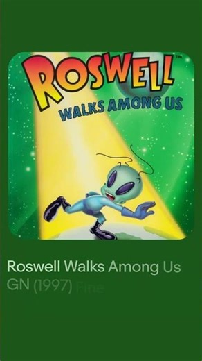 Roswell Walks Among Us GN (1997) Fine (6.0) Bongo FREE Ship over $50