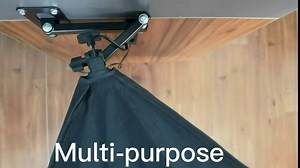 Wall Mounting Boom Arm Holder: Fold Extend Adjustable Long Bracket,Heavy Duty Wall Mount,for Photography Strobe Light Monolight, Softbox,Ring Light,for Live Broadcast(1/4" Screw)