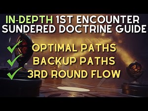 IN-DEPTH 1st Encounter Sundered Doctrine Guide | Optimal/Backup Paths & Third Round Explanation!