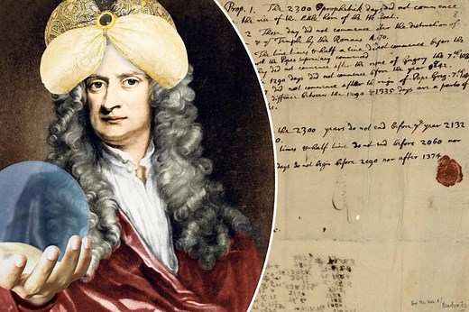 Here’s when the world will end, according to 1704 letter from Sir Isaac Newton