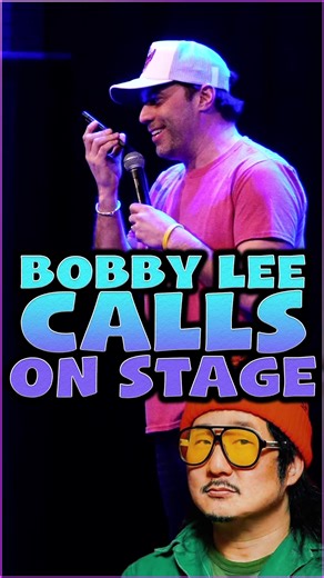 Bobby Lee's Hilarious Crowd Work on Stage
