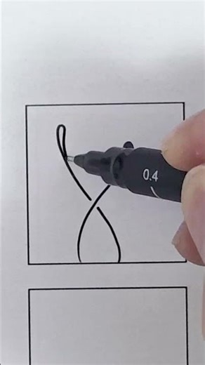 Fescu Zentangle Pattern | Easy Tangle for Beginners