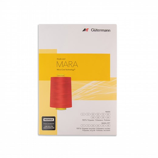 Gutermann 400-Color Real Thread Color Chart | WAWAK