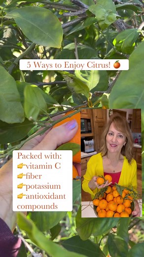 Top Ways to Include CitrusIt’s citrus season, and I’m sharing my top interesting ways to include these nutrient-packed fruits in your life. I have a variety of citrus growing in my orchard and this time of year I’m tossing them into everything, such as smoothies, salads, breads, dips, entrees, and baked goods. Get more info and the recipes https://sharonpalmer.com. #citrus #orange #orangerrcipes #plantbased #eatseasonal | Sharon Palmer: The Plant-Powered Dietitian | Facebook