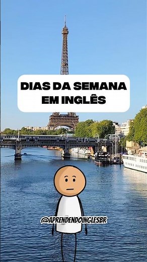 Days of the week in English
