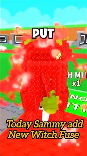 Wow Today Sammy​ added new Witch to Fuse in Steal a Breanrot #bloxfurit #playgaming #gaming #roblox