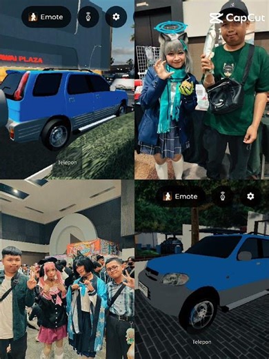 bernanti berkelas x Daihatsu taruna fgz 2003 sunaookami shiroko dan koharu