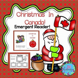Christmas ESL Christmas Around The World Canada Book First & Second Grade