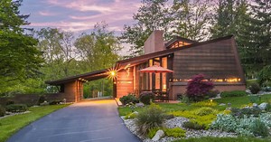 Frank Lloyd Wright’s Haddock House Has Hit the Market for Under $1 Million