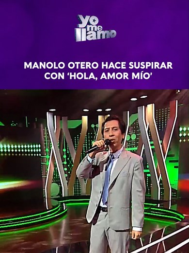 Romance y música con el imitador de Manolo Otero